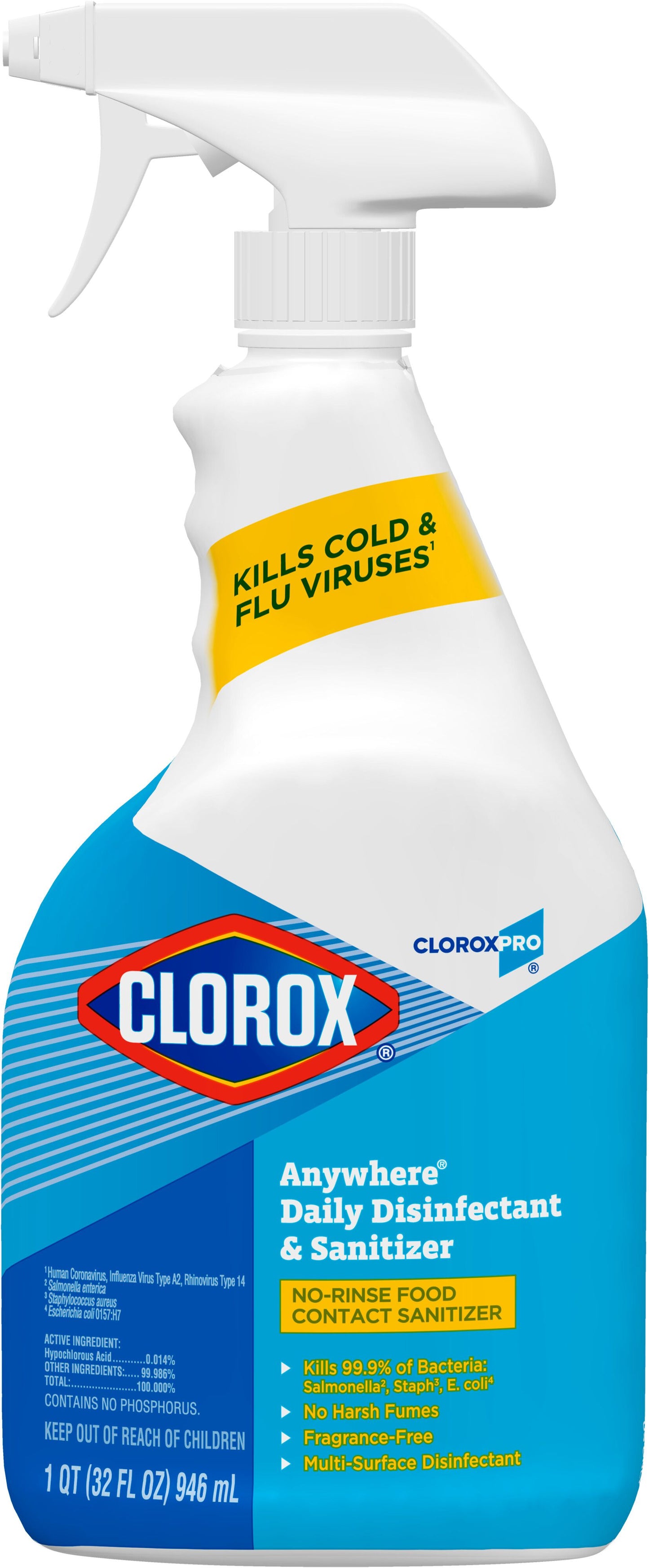 CloroxPro Anywhere Daily Disinfectant & Sanitizer (32 oz)