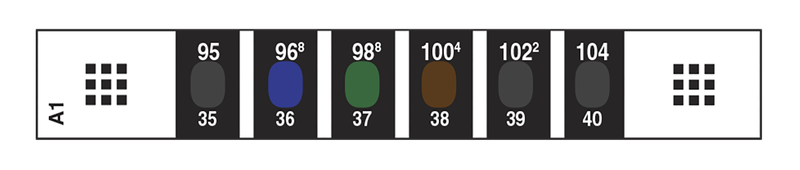 Dual Scale Forehead Thermometer