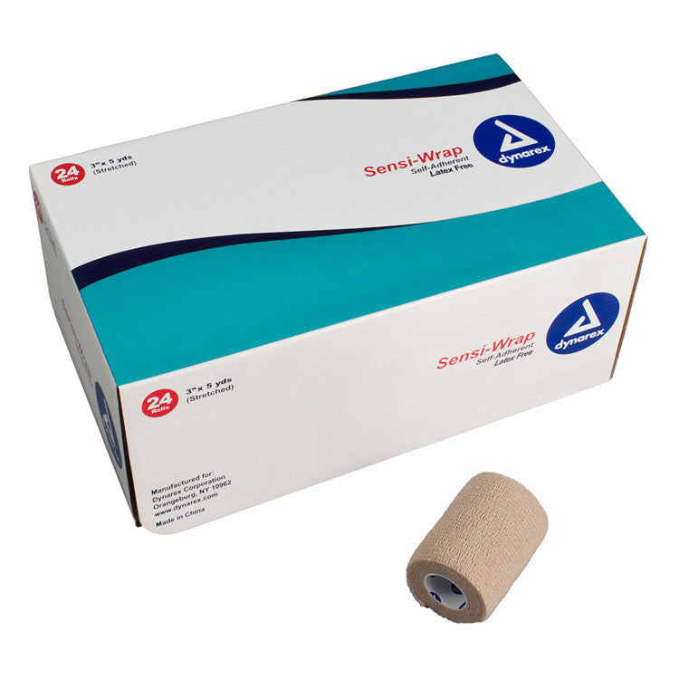 Dynarex Sensi-Wrap - 3" x 5 yds Tan