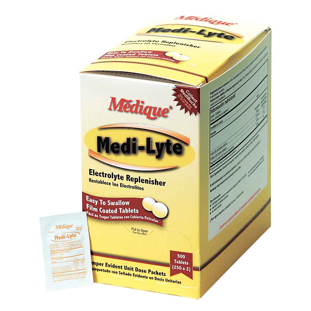 Medi-Lyte Electrolyte Replenisher Tablets (500-ct Unit Dose)