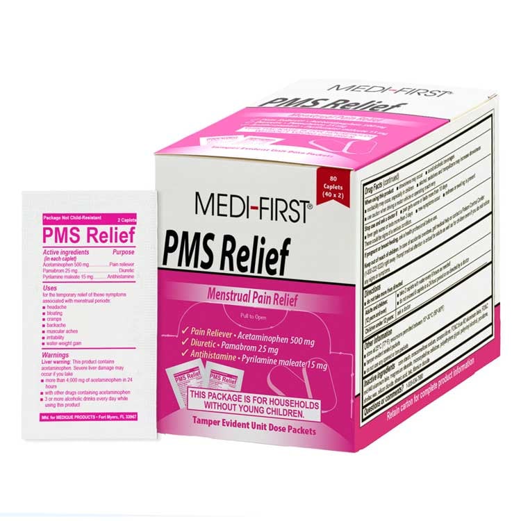 PMS Relief Caplets (80-ct Unit Dose)