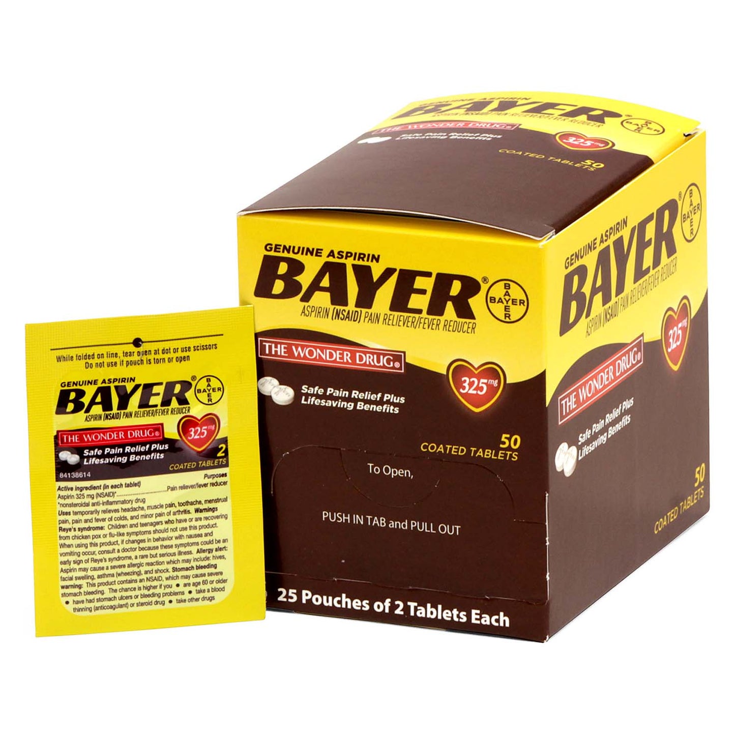 Bayer Tablets - 325 mg (50-ct)
