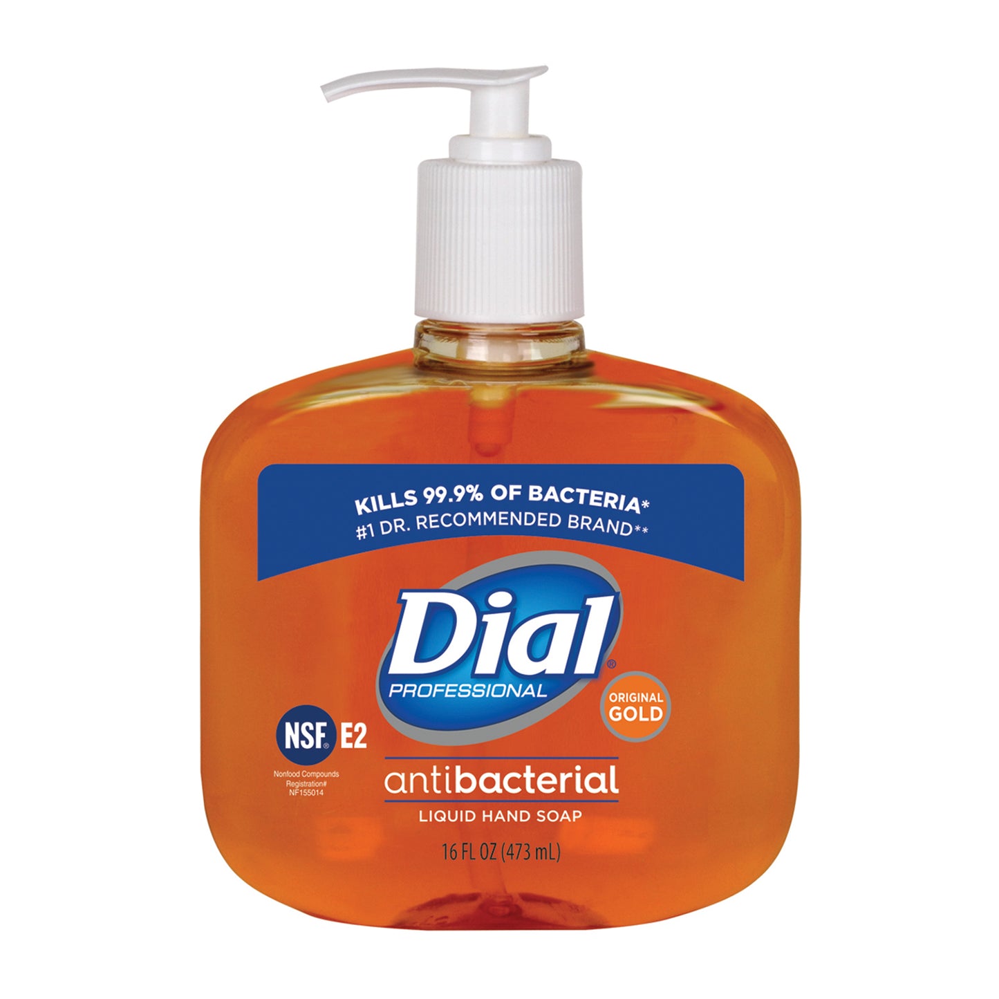 18250 Dial Professional Original Gold Antimicrobial Liquid Hand Soap (16 oz)