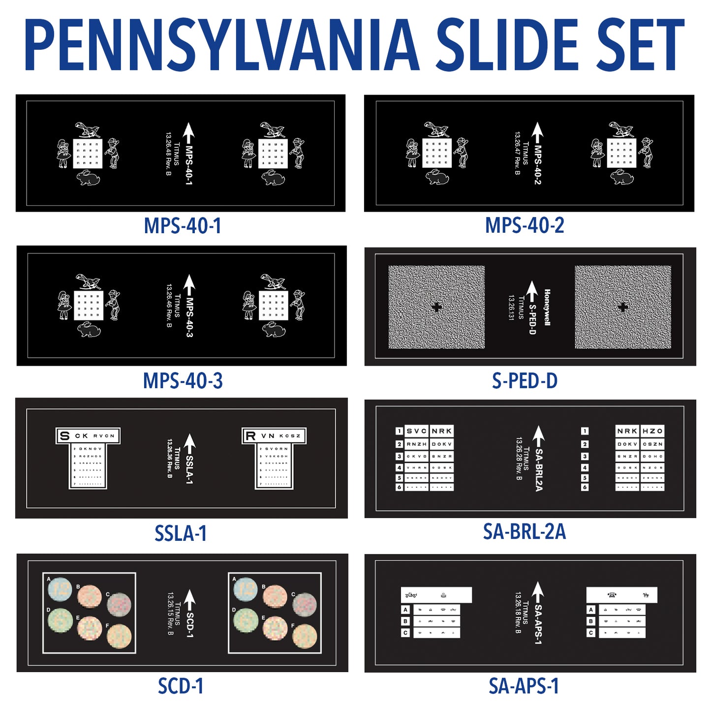 19141 Titmus V2 Vision Screener (Manual) - Pennsylvania