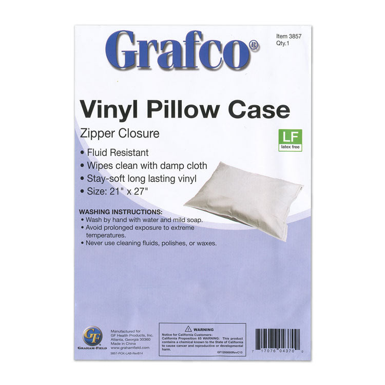 Reusable Latex-free PVC Pillow Cover with Zipper Closure (Each)