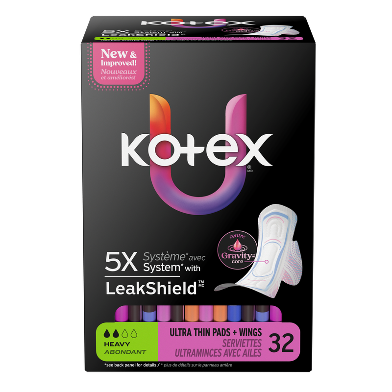 U Kotex Core Ultra Thin Pads