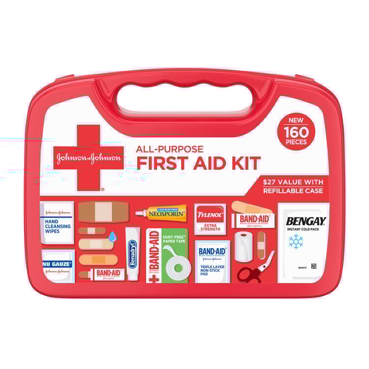 Johnson & Johnson All Purpose First Aid Kit