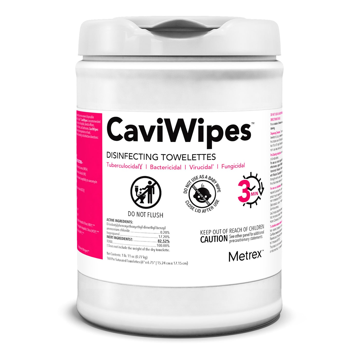 CaviWipes Disinfecting Towelettes (160-ct)