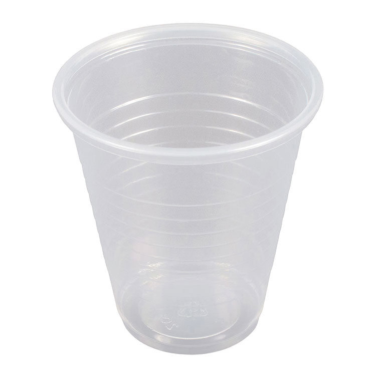 5 oz Economy Flat Bottom Plastic Cups (2500-ct)