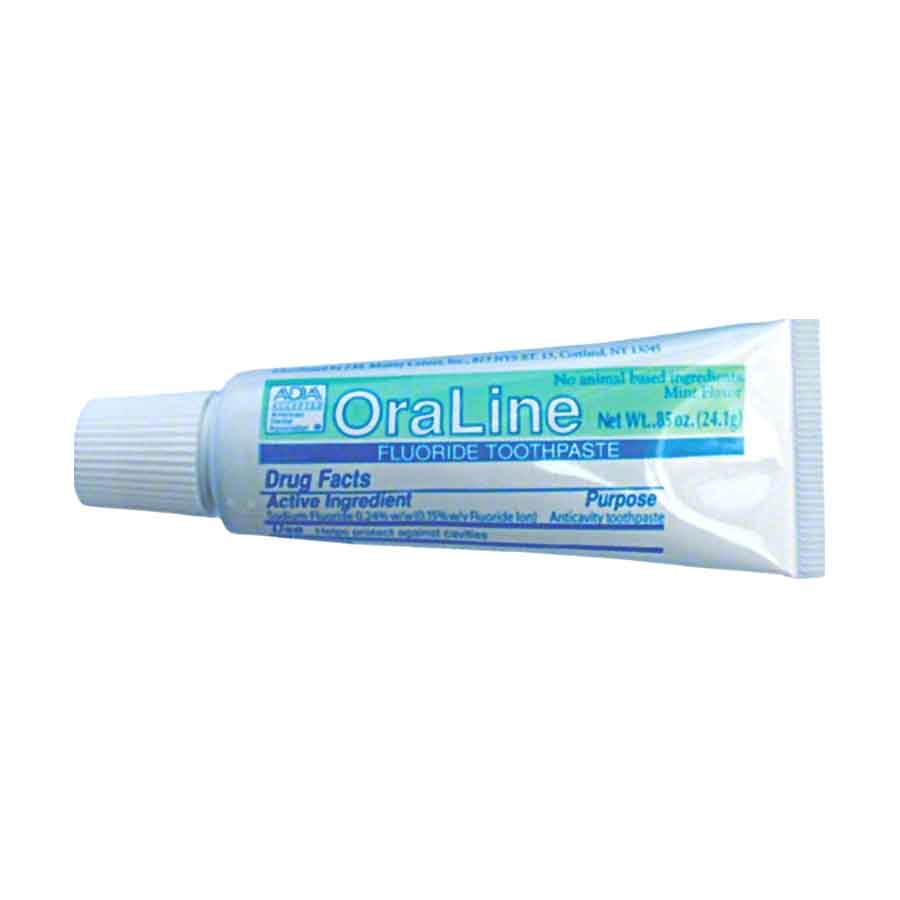 Mint Flavor Fluoride Toothpaste - 0.85 oz Tube