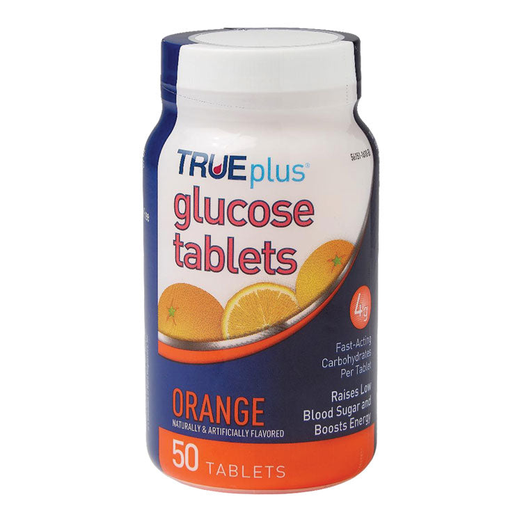 Glucose Tablets - Orange (50-ct)