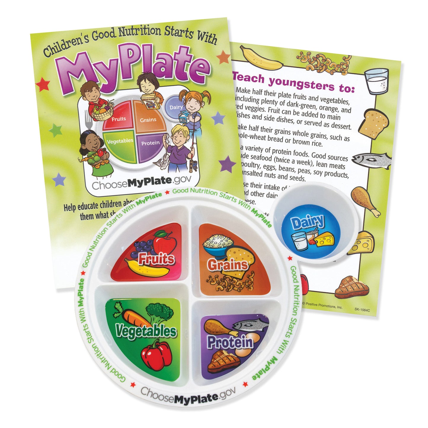 MyPlate Meal Plates - Adult