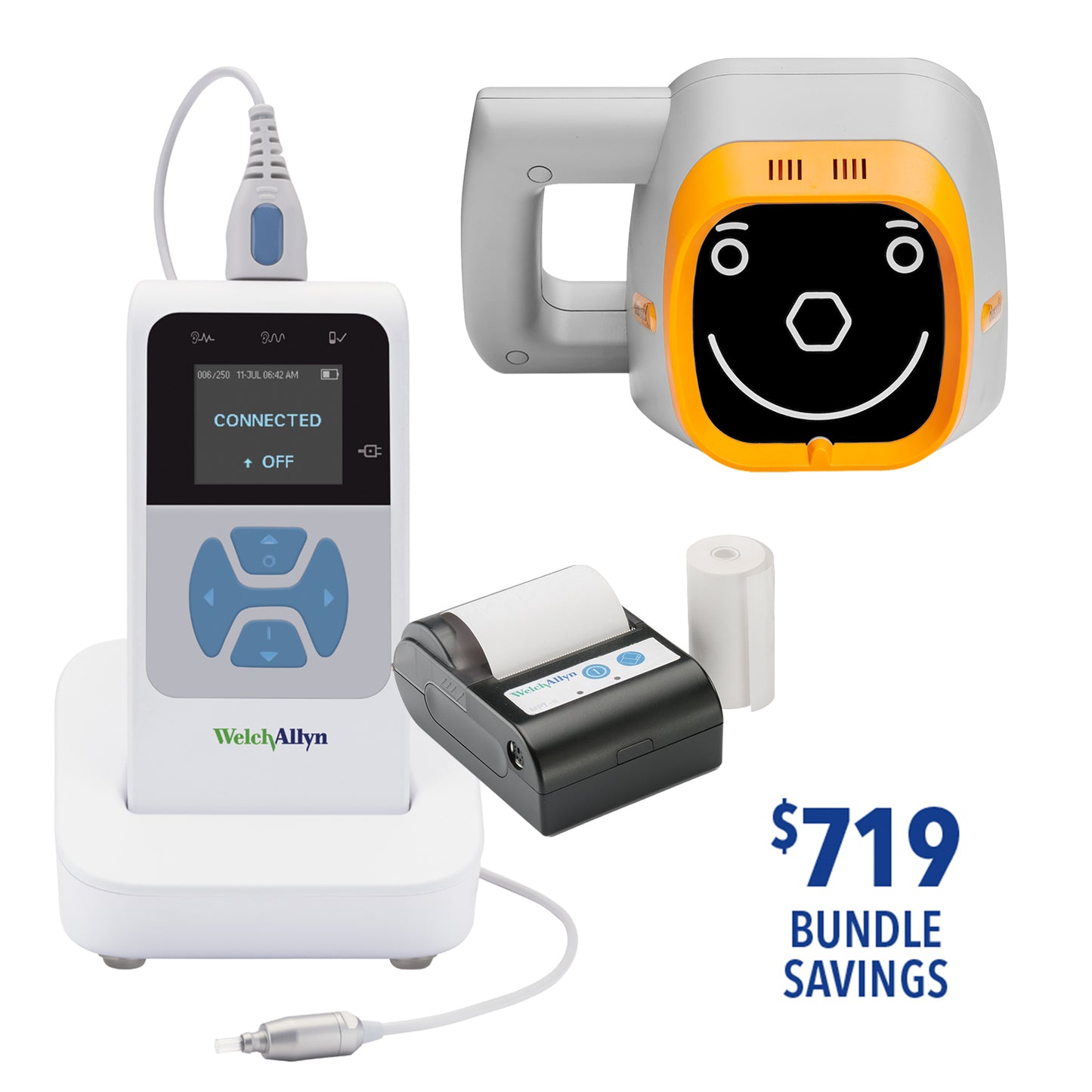 OAE Screener Bundle with plusoptiX S12R Vision Screener