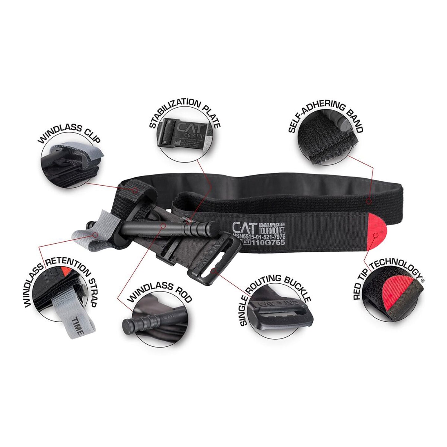 57710 Combat Application Tourniquet (C-A-T)