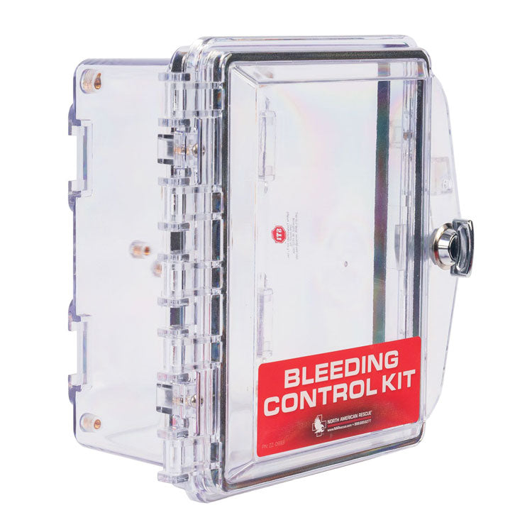 Individual Public Access Bleeding Control Clear Wall Case