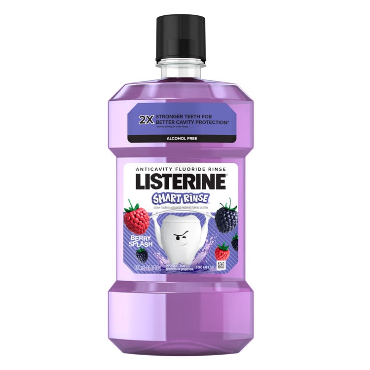 Listerine Smart Rinse Anticavity Fluoride Rinse (16.9 oz)