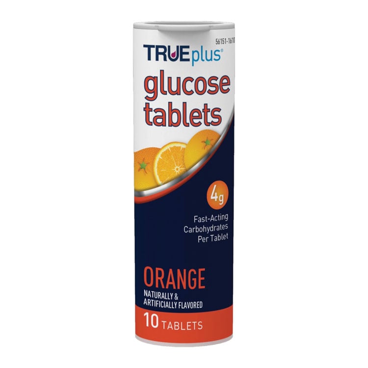 Glucose Tablets - Orange (10-ct)