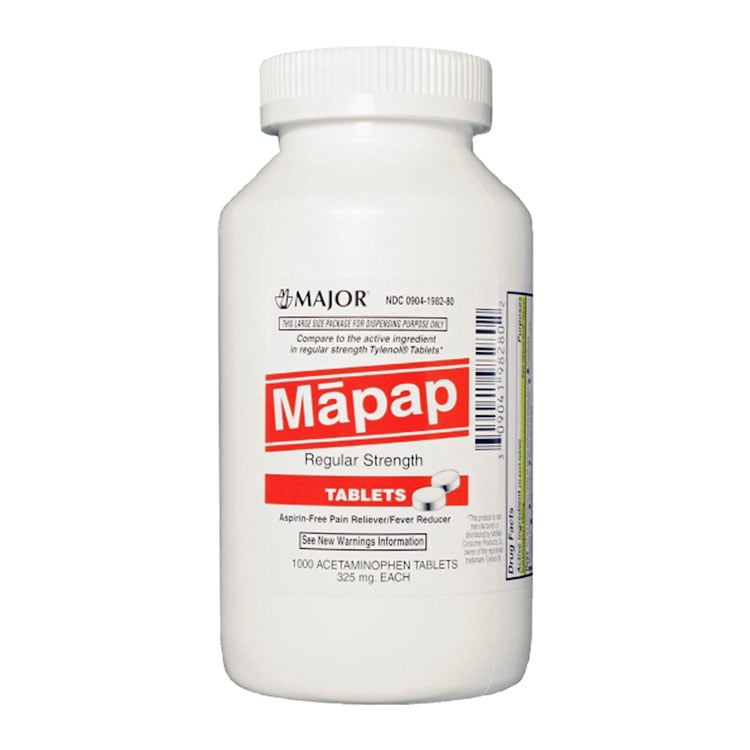 Acetaminophen Tablets - 325 mg (1,000-ct)