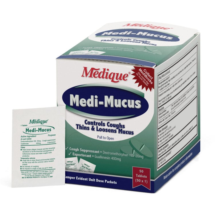 Medi-Mucus Tablets (50-ct Unit Dose)