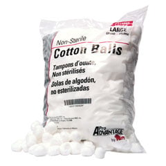 Cotton Balls, Tongue Depressors, Applicators