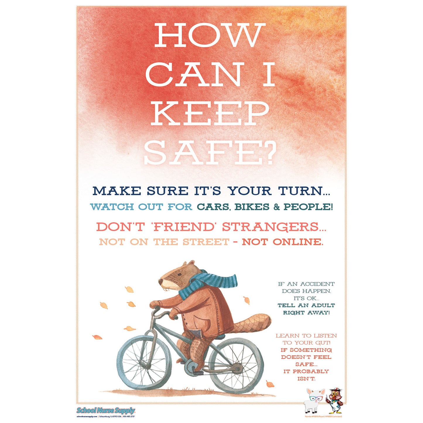 SNS Well-Rounded Poster Series - Keep Safe (Paper)