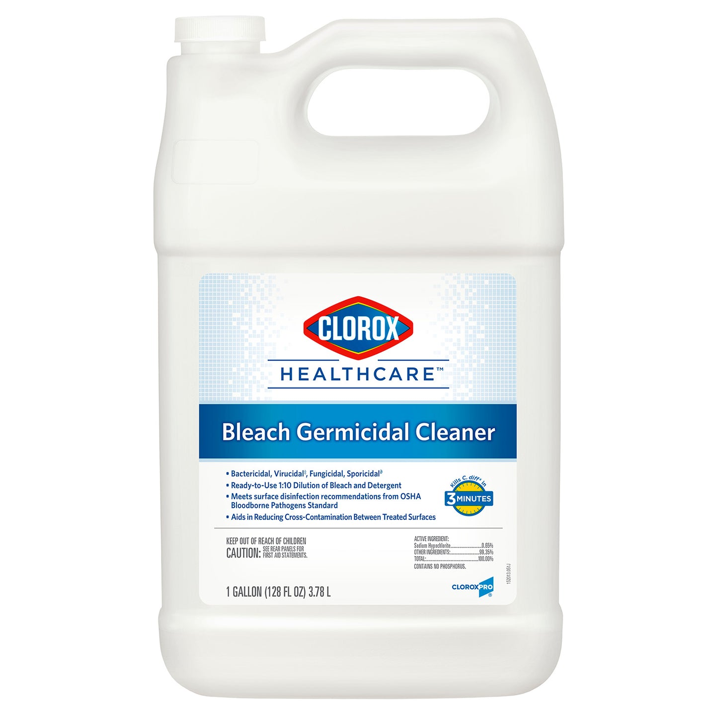 Clorox Healthcare Bleach Germicidal Cleaner (128 oz)