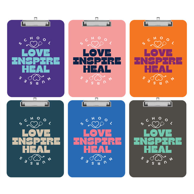 SNS School Nurse Clipboards - Purple