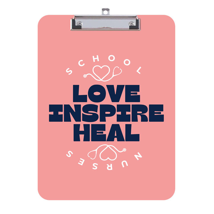 SNS School Nurse Clipboards - Pink