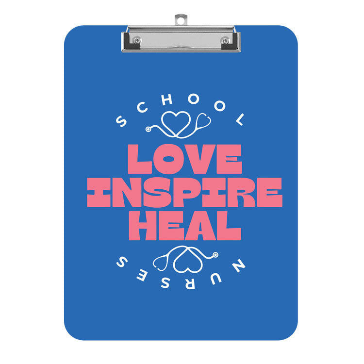 SNS School Nurse Clipboards - Blue