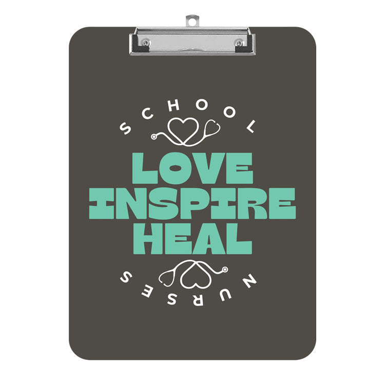 SNS School Nurse Clipboards - Gray