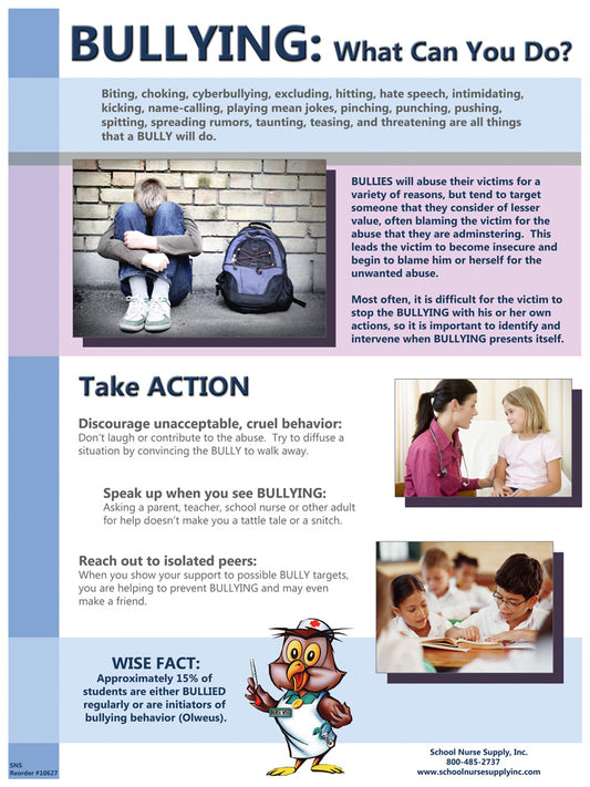 Bullying: What Can You Do? Poster