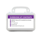 Emergency Overdose Kit for Opioid emergencies contents