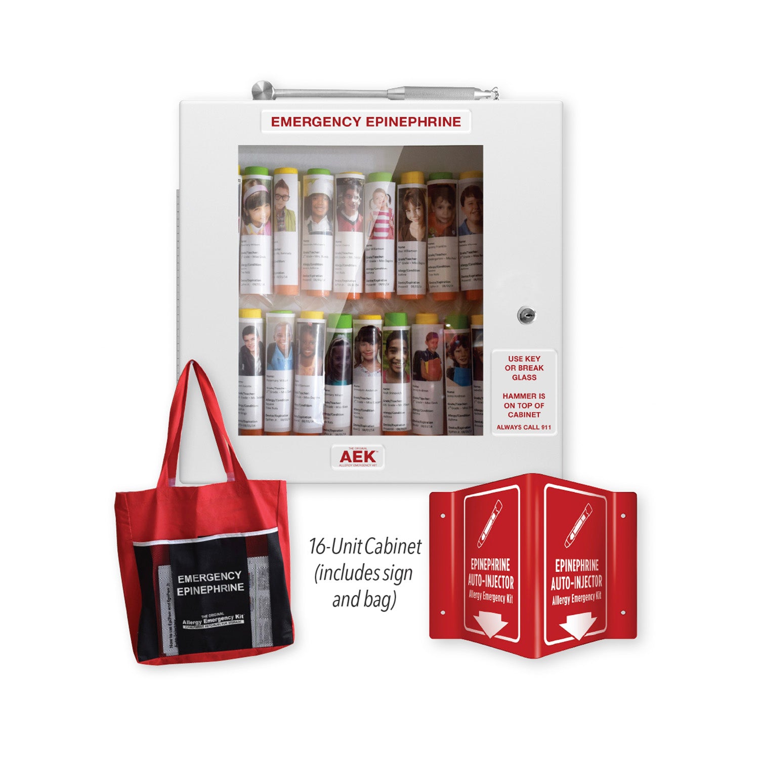 Epinephrine Storage Cabinet Kit