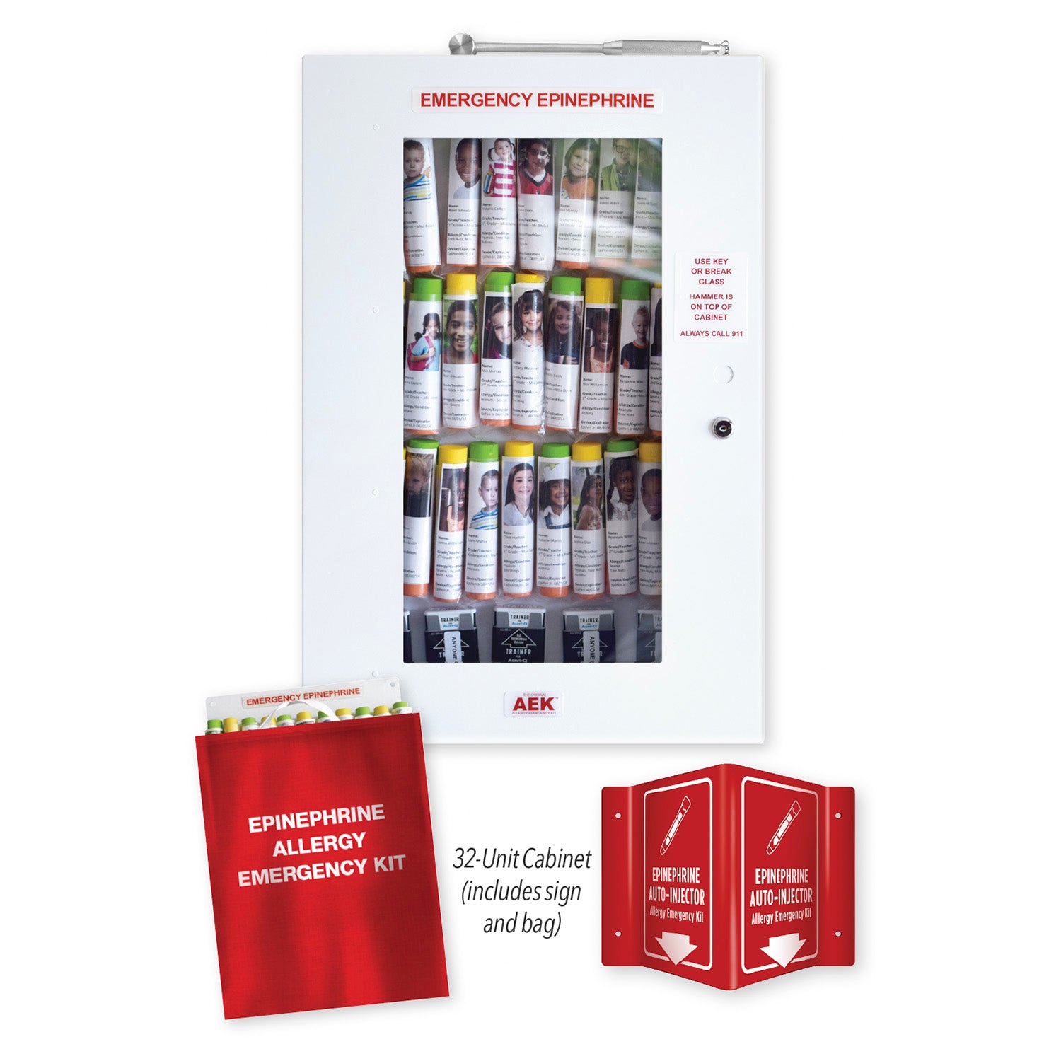 Epinephrine Storage Cabinet Kit