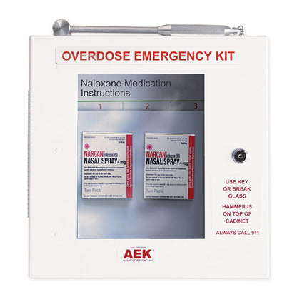 Naloxone/Narcan Overdose Emergency Station - Locking Unit