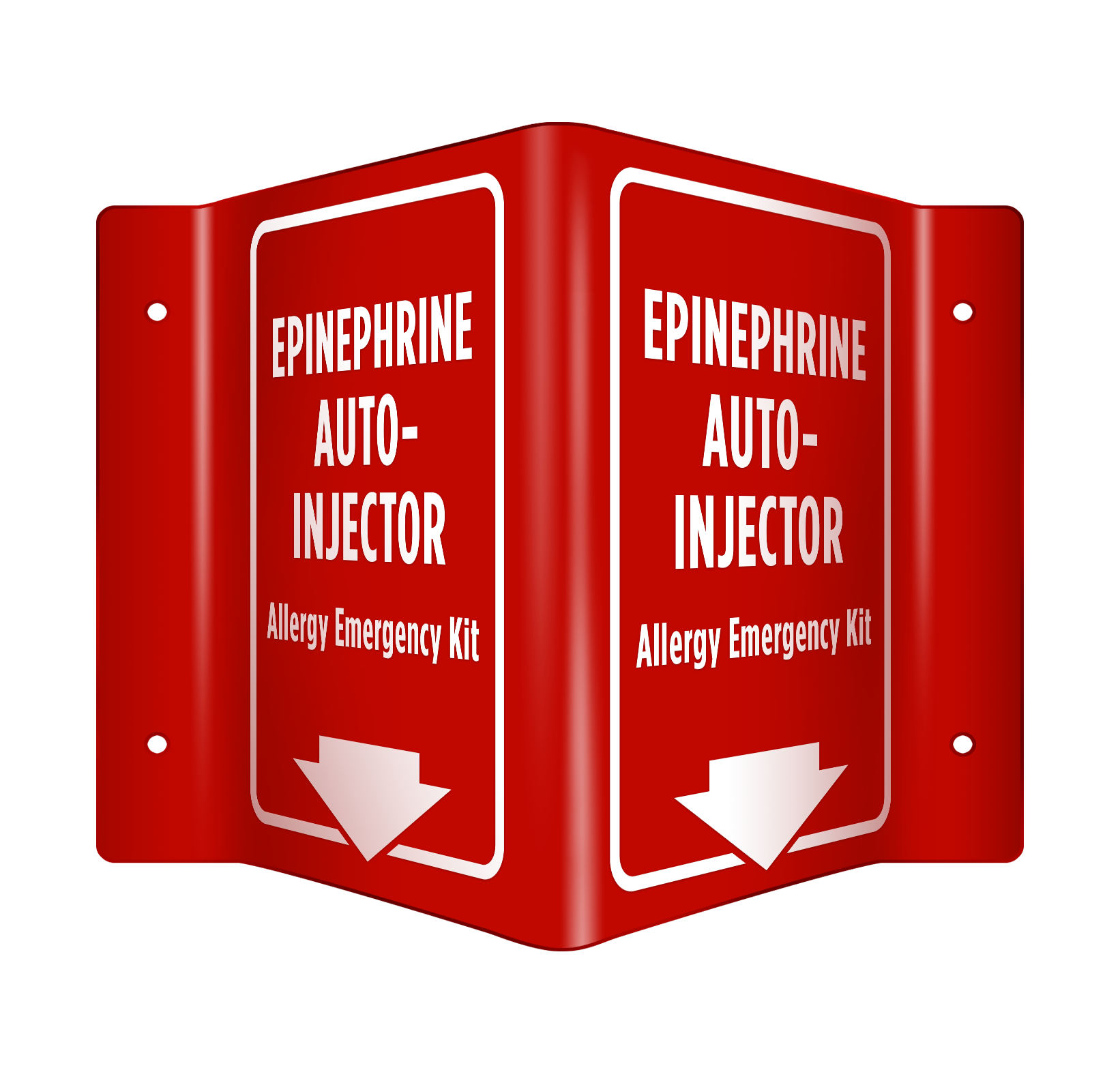 3D Allergy Emergency Signs