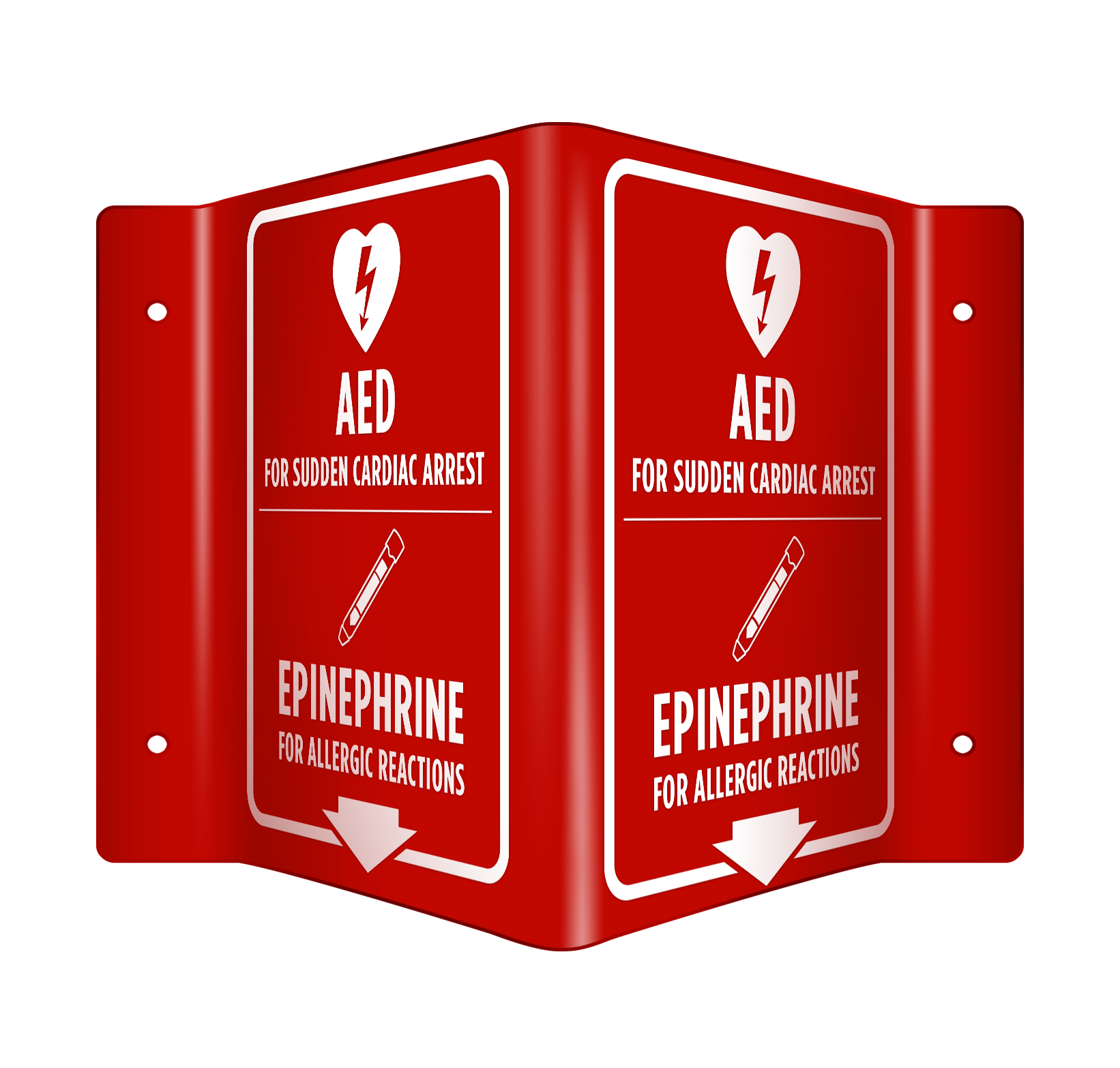 3D Allergy Emergency Signs