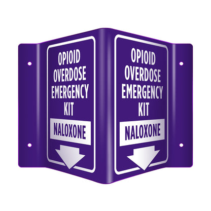 Naloxone/Narcan Overdose Emergency Station - Locking Unit