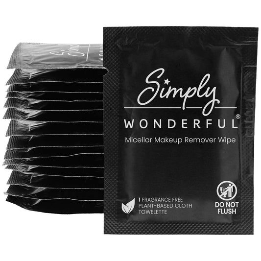 Simply Wonderful Micellar Makeup Remover Wipes (100-ct)