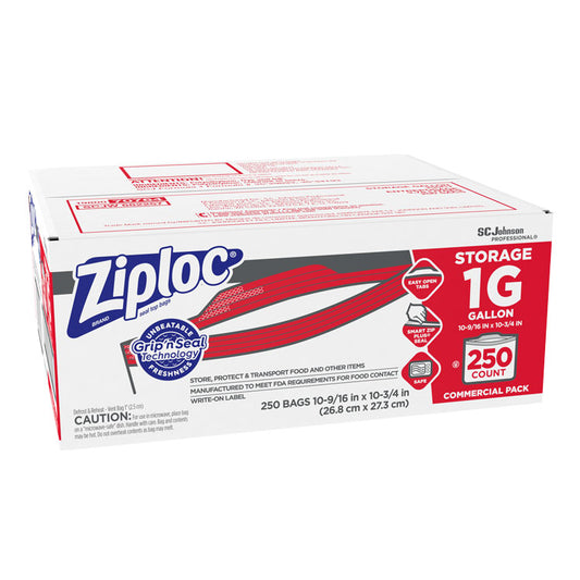 Bulk Ziploc Storage Bags - Gallon (250-ct)