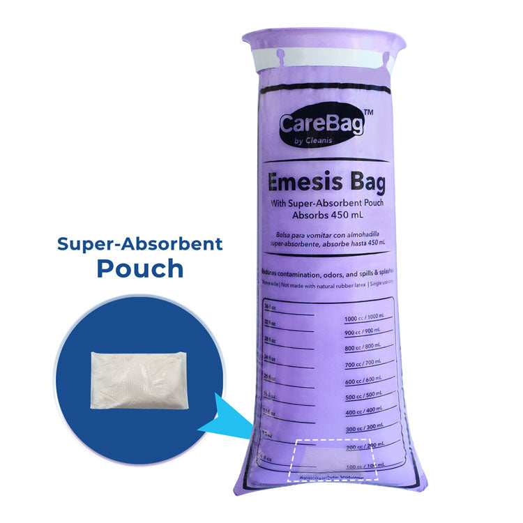 CareBag Emesis Bag with Super-Absorbent Pouch (20-ct) - See Promo