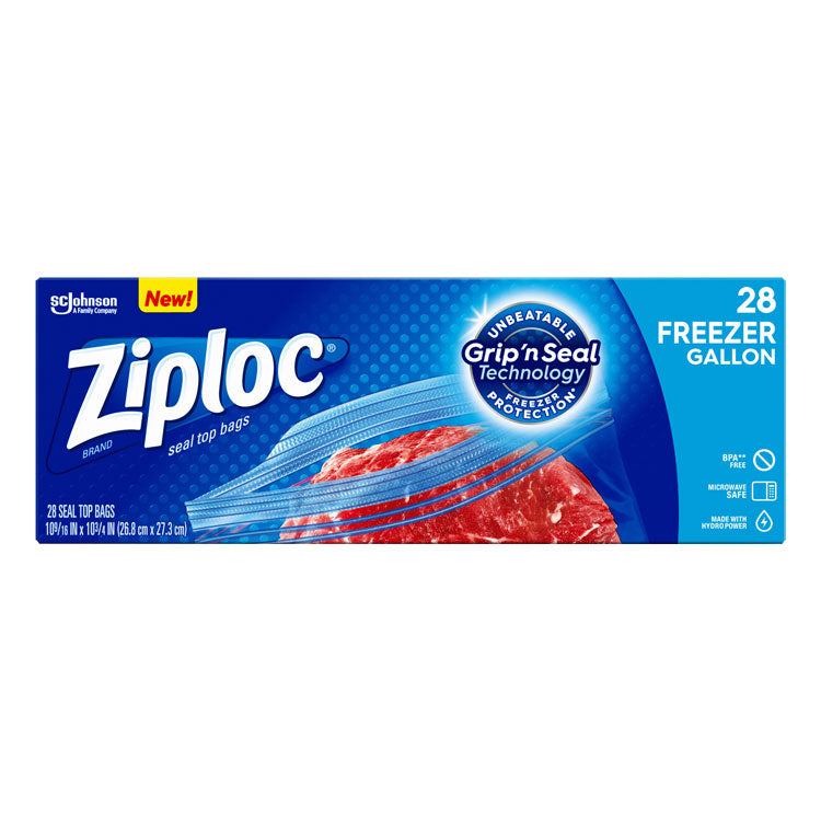 Ziploc Heavy Duty Freezer Bags - Gallon (28-ct)