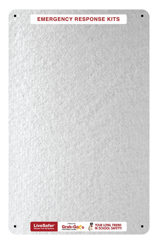 LiveSafer Hanging Wall Panel for Supply Cases - Large