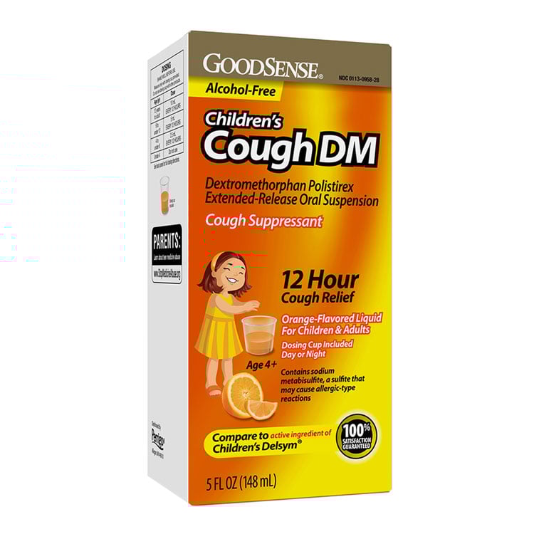 Children's Cough DM 12-Hour Cough Suppressant (5 oz)