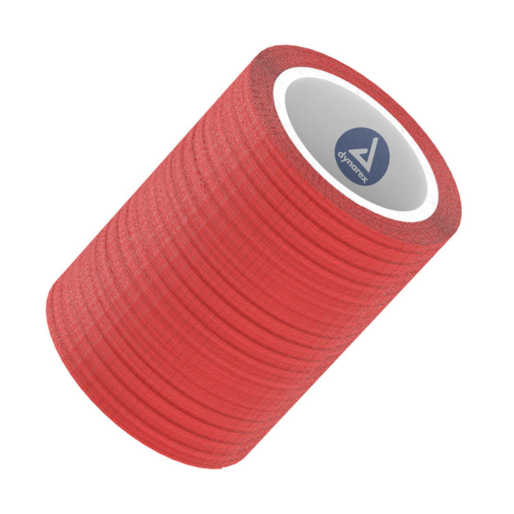 Sensi-Wrap Self-Adherent Bandages - 2" x 5 yds (Red)