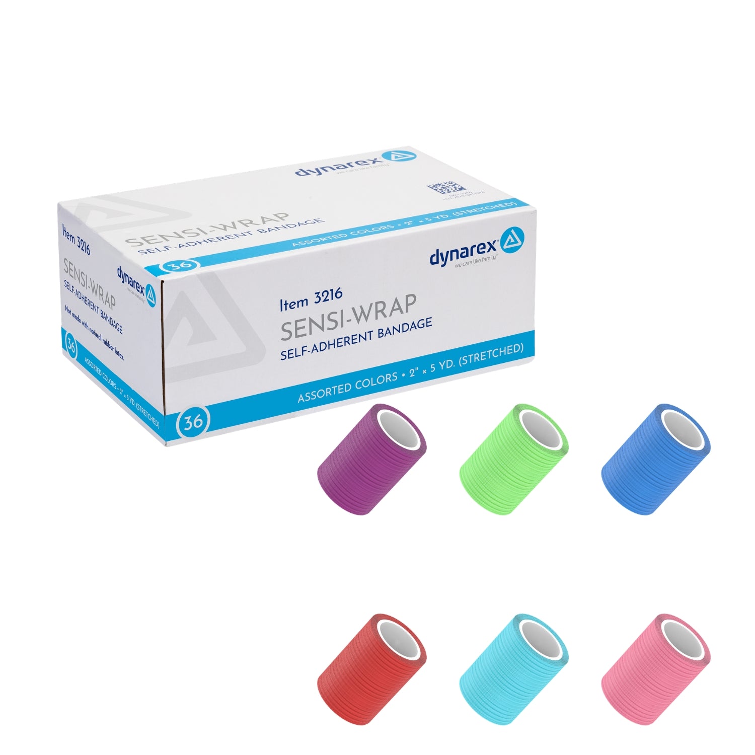 Dynarex Sensi-Wrap Rainbow Pack