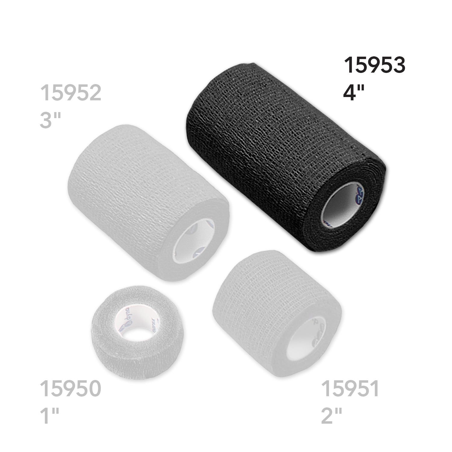 15953 black elastic bandage