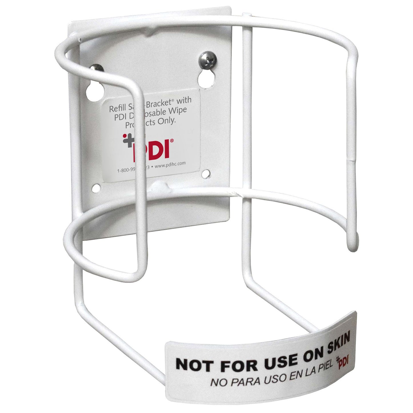 Wall Mount Bracket for PDI Sani-Cloth Tubs