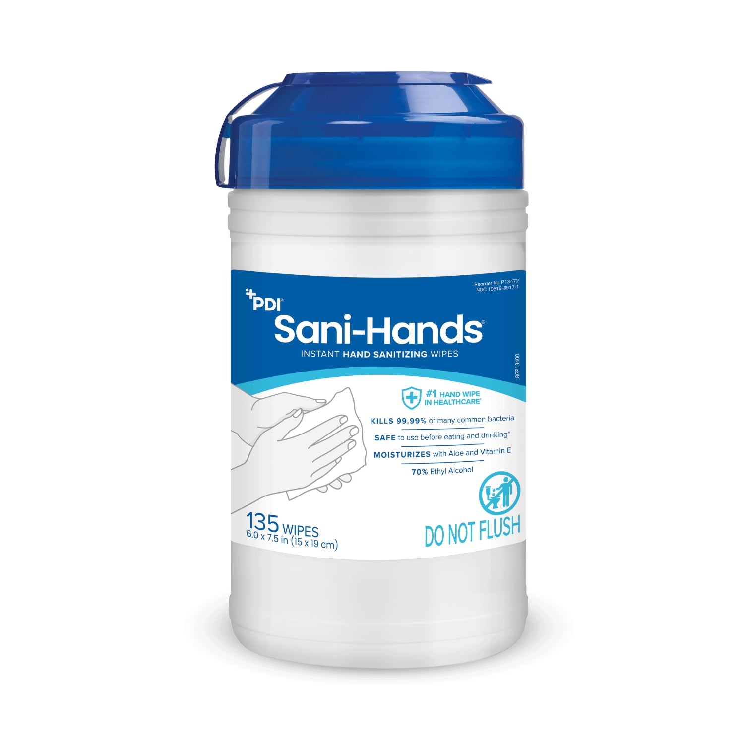 PDI Sani-Hands Instant Hand Sanitizing Wipes