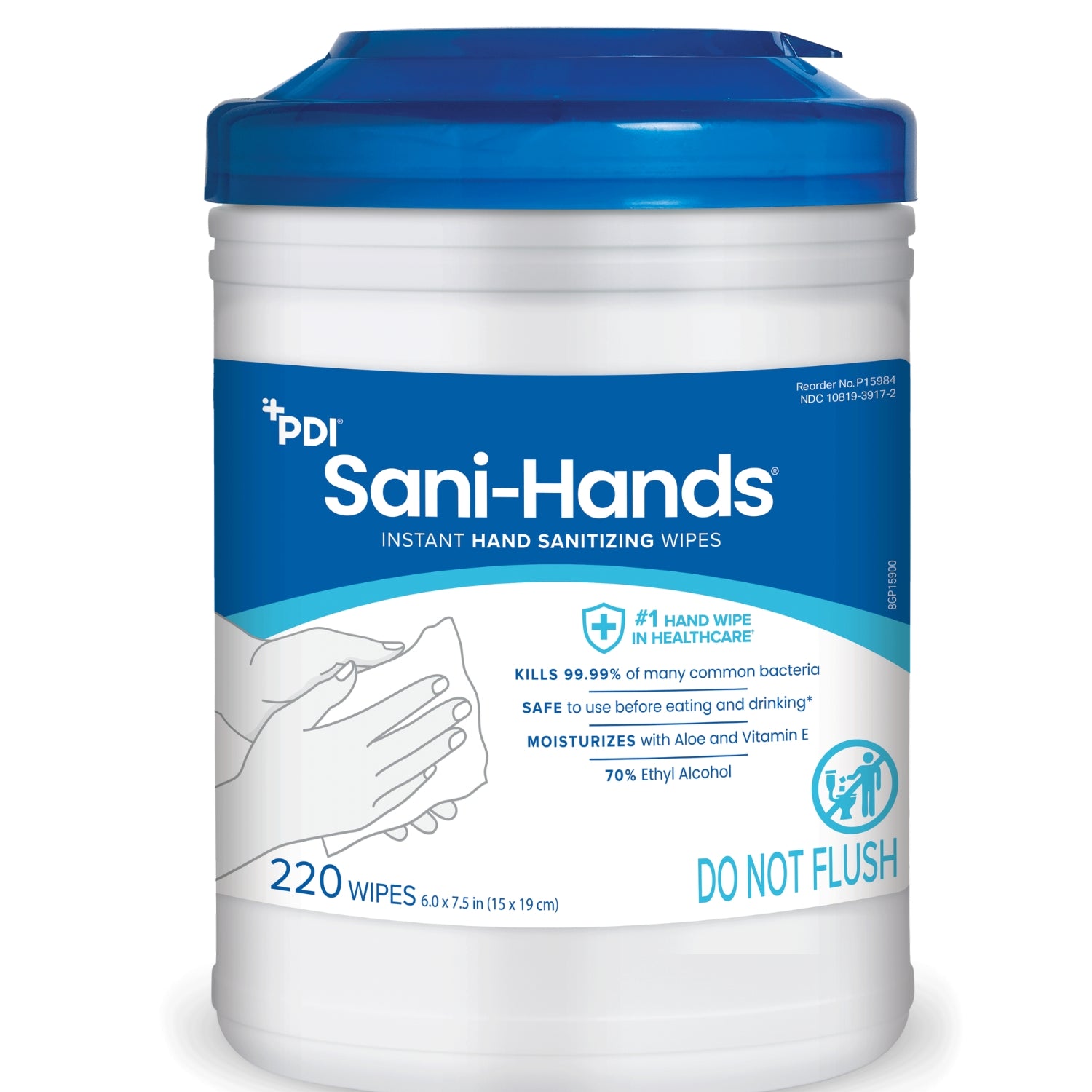 PDI Sani-Hands Instant Hand Sanitizing Wipes